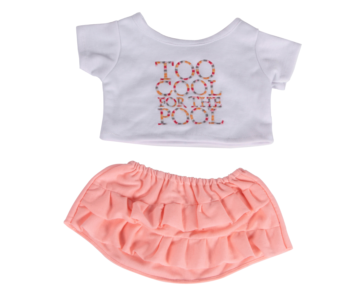 Image Tenue plage "too cool for the pool"