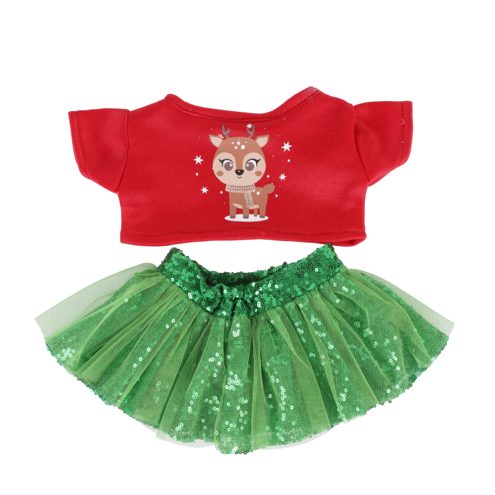 Image de tutu de Noël pour peluche
