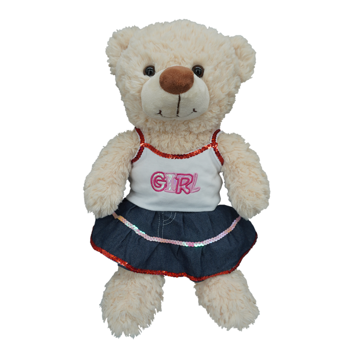Image de Tenue de fille pour peluche